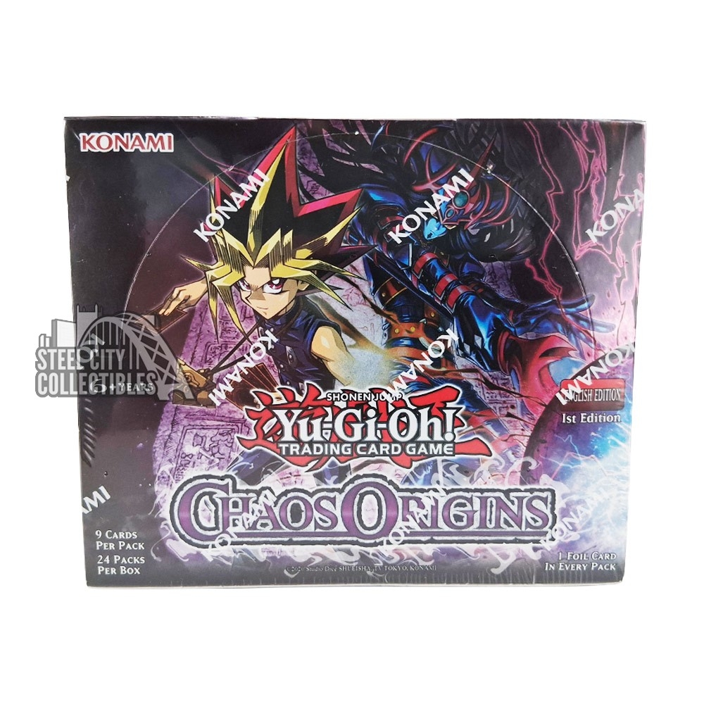 Yu-Gi-Oh! Chaos Origins Booster 12-Box Case | Steel City Collectibles