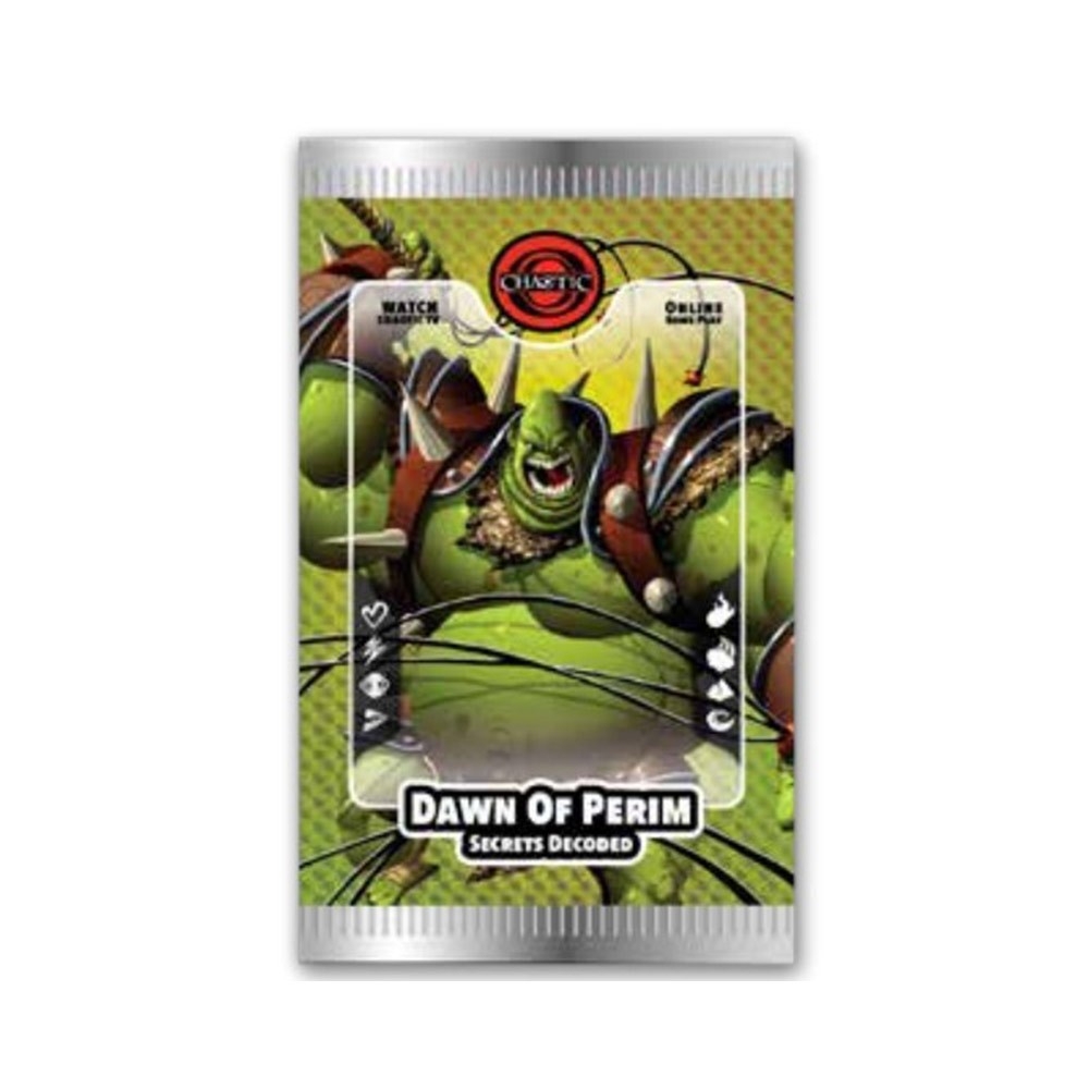 dawn of perim booster box 2026 Panini Chaotic - Dawn of Perim: Secrets Decoded Booster Box