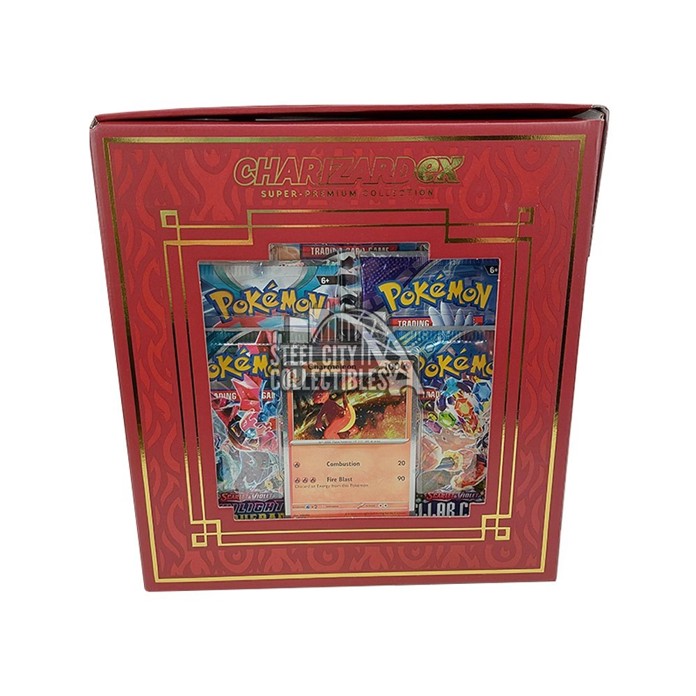 Pokemon Charizard ex Super-Premium Collection 4-Box Case