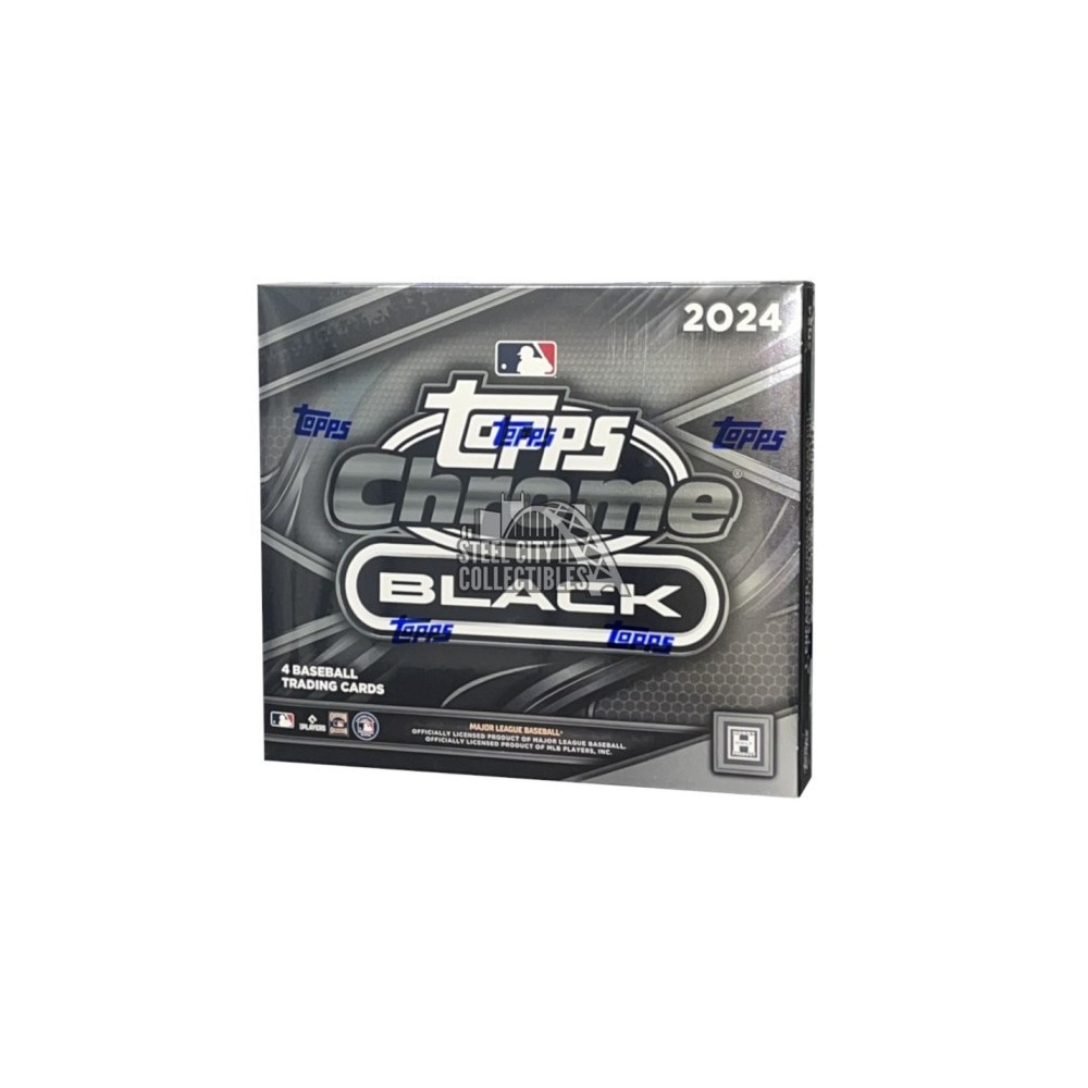 2024 Topps Chrome Black Baseball Hobby 2-Box Personal Break #4