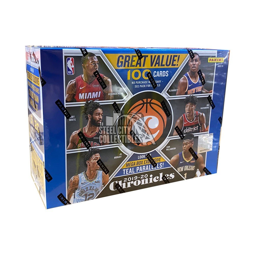 2019-2020 Panini Chronicles Basketball Blaster Box With (8) Packs