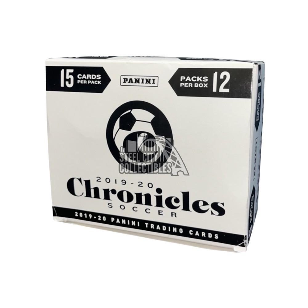スポーツ選手 SOCCER 2019-20 PANINI CHRONICLE 2019-20 Panini Chronicles Soccer Value Pack Box | Steel City