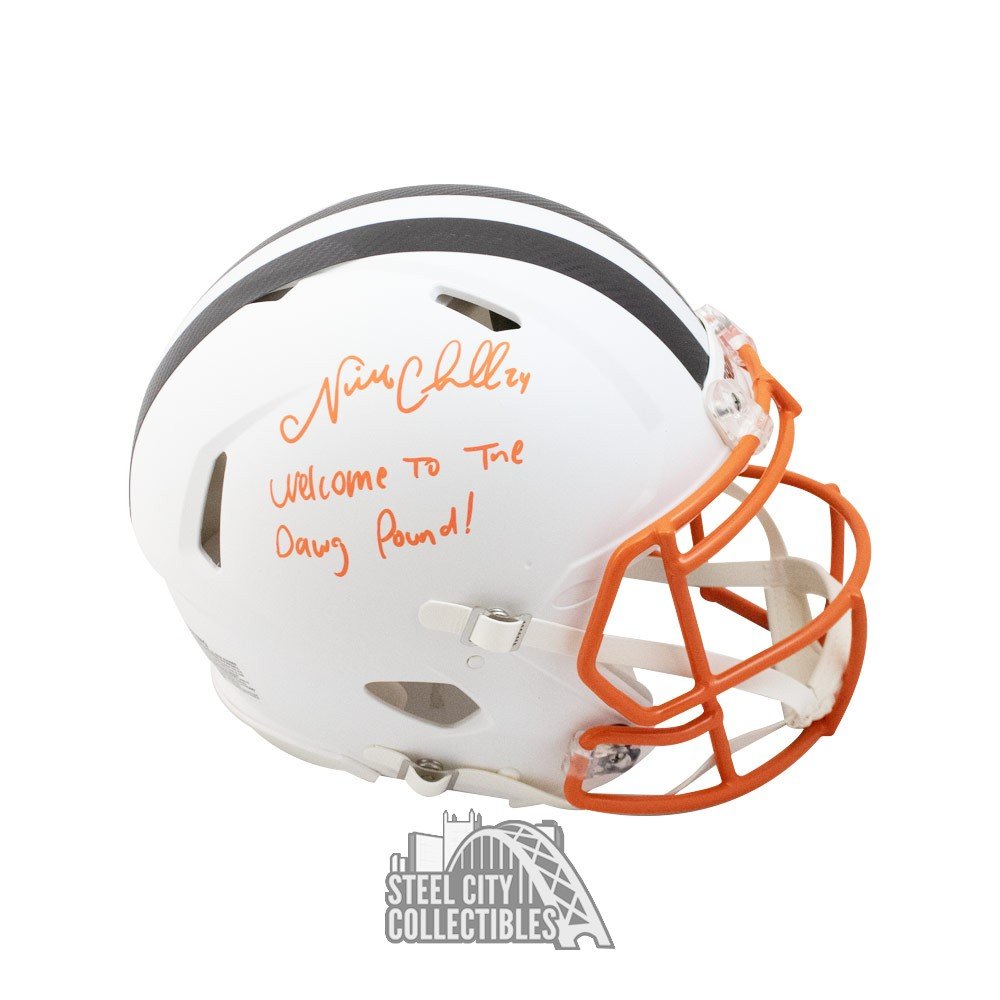 Nick chubb autograph cheap