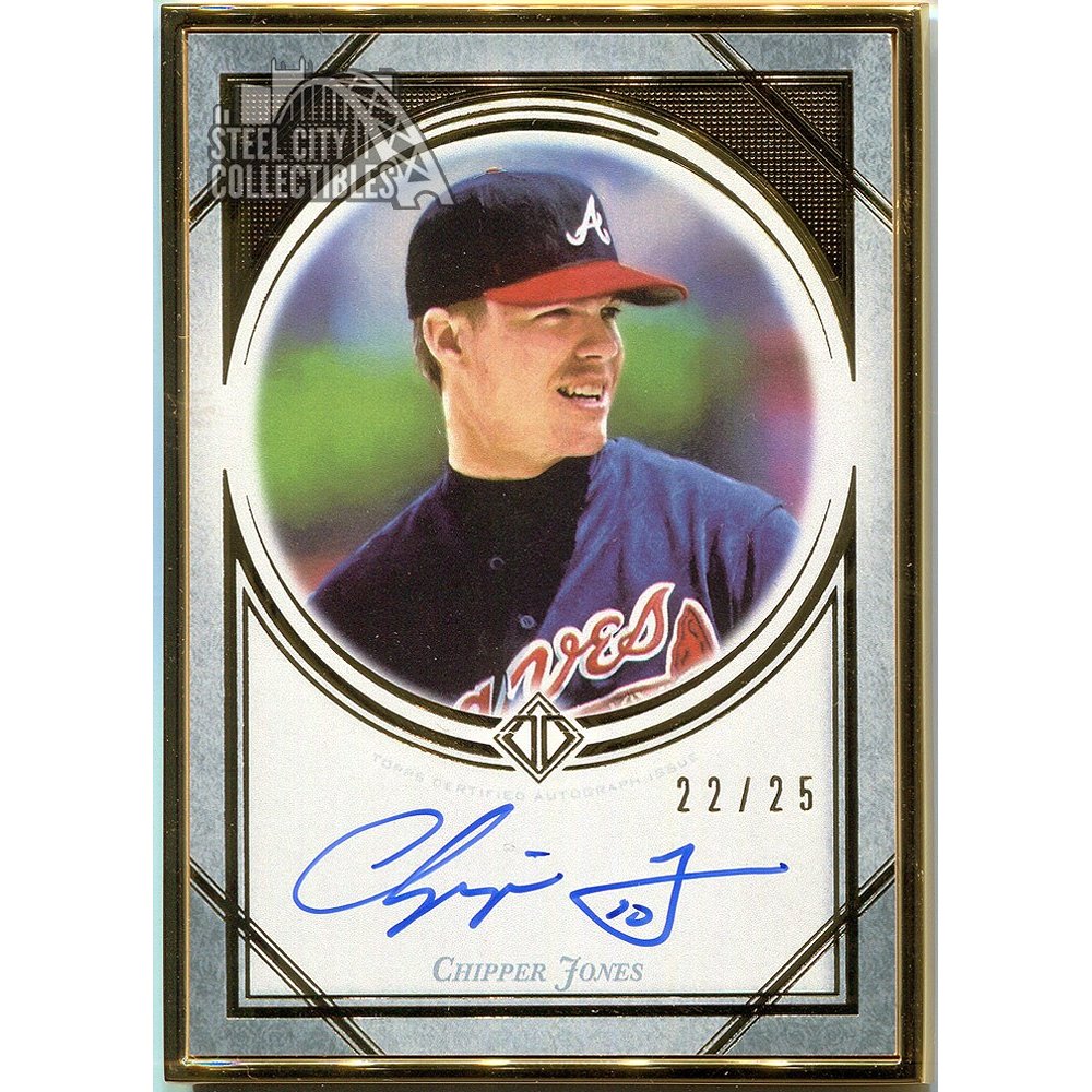 Chipper Jones 2018 Topps Transcendent Autograph Card 2225 Tca Cj