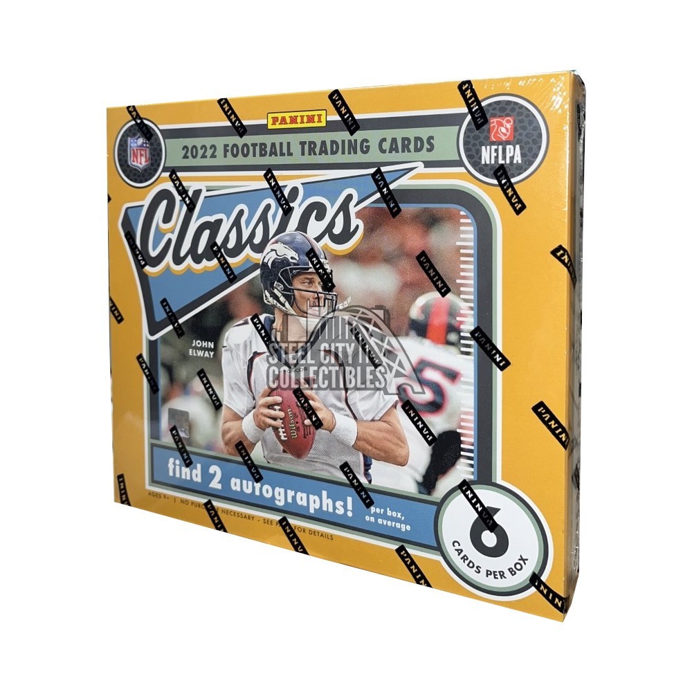 2022 Panini Classics Premium Edition Football Hobby Box Steel City