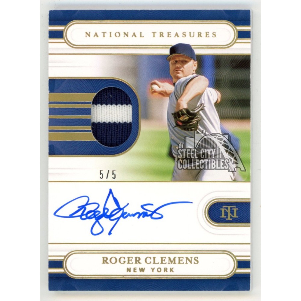 その他 2021 art of sport Roger Clemens Roger Clemens 2021 Panini National Treasures Autograph Patch