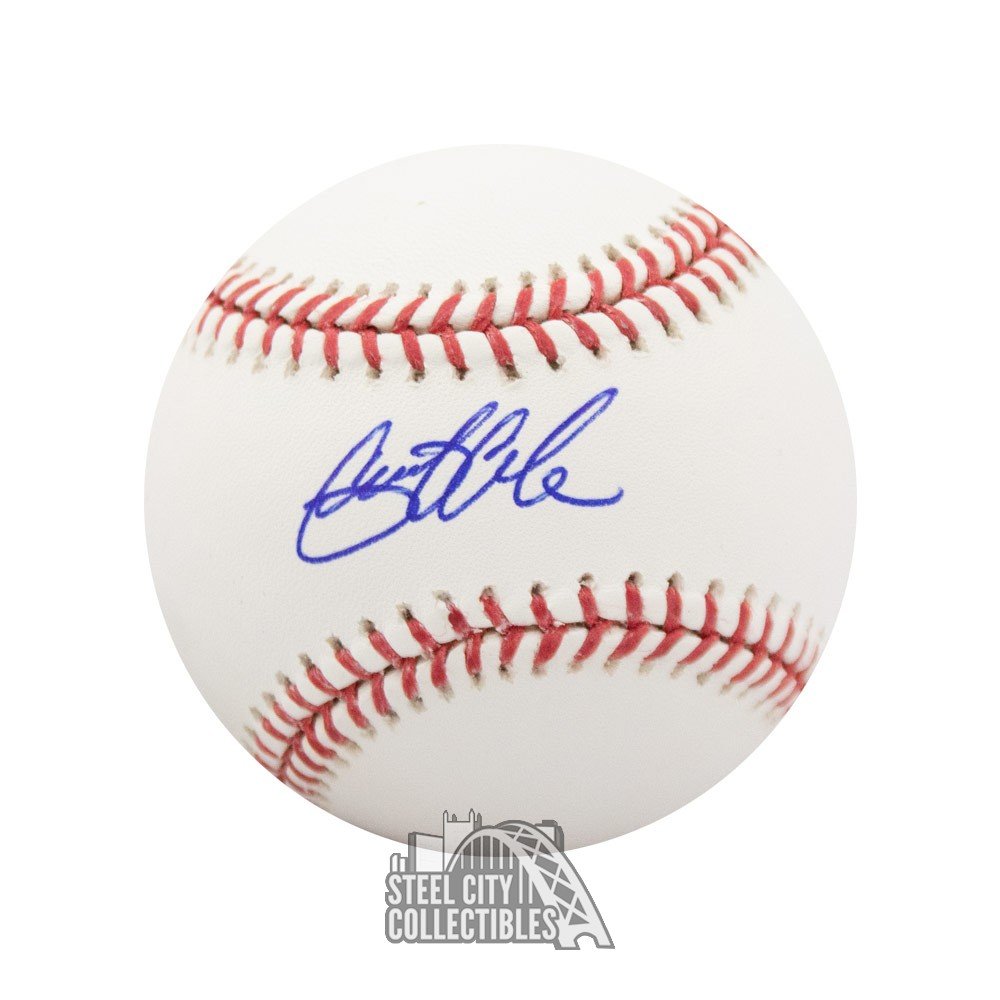 gerrit cole autographed baseball