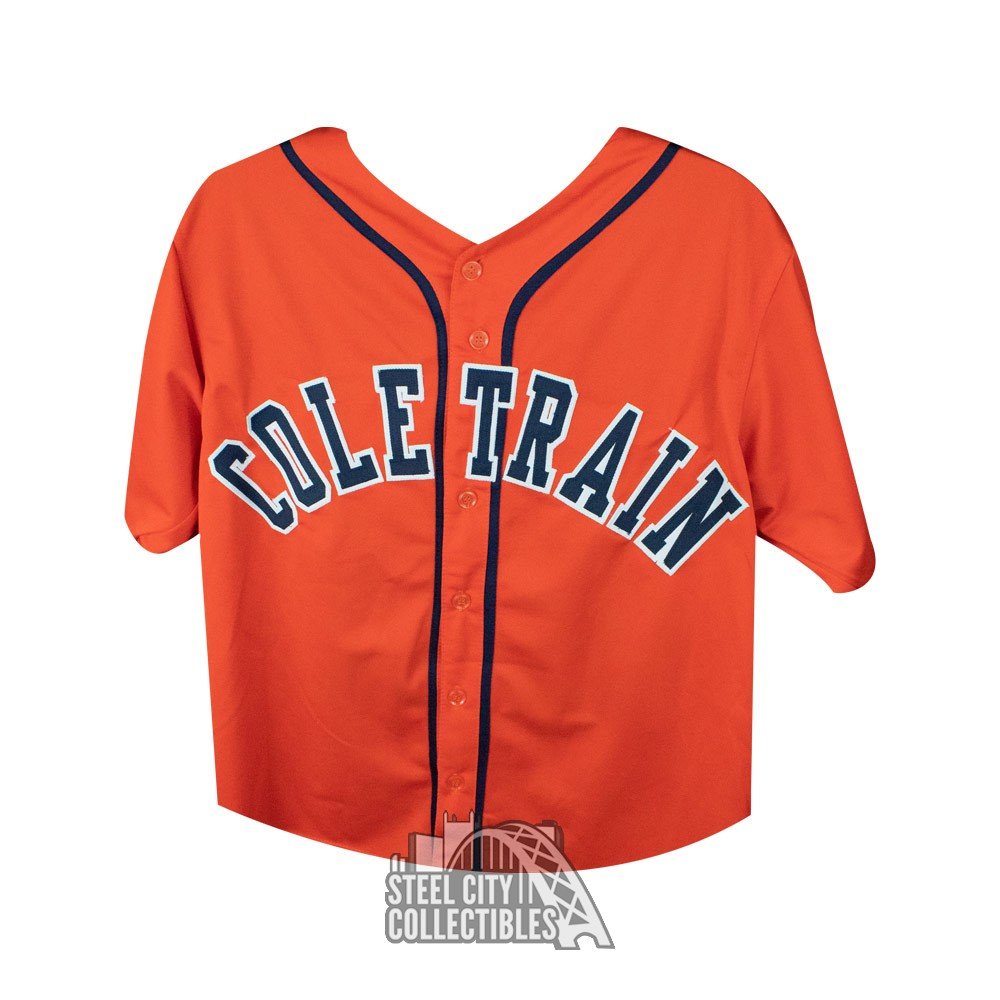 Gerrit Cole Autographed Cole Train Custom Baseball Jersey - JSA