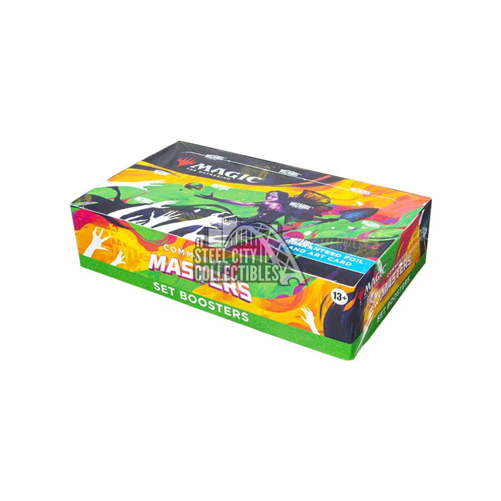 Magic the Gathering Commander Masters Set Booster Box Steel City