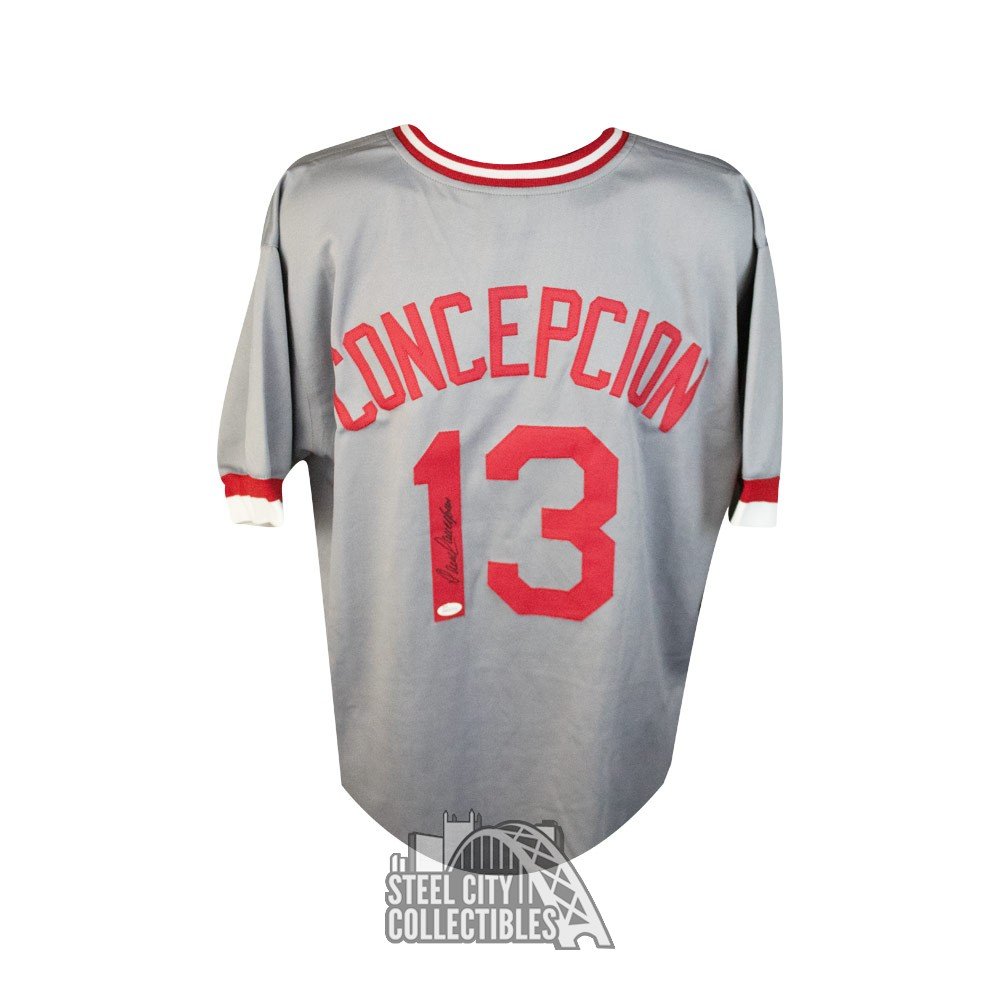 Dave Concepcion Autographed Cincinnati Custom Baseball Jersey - JSA COA