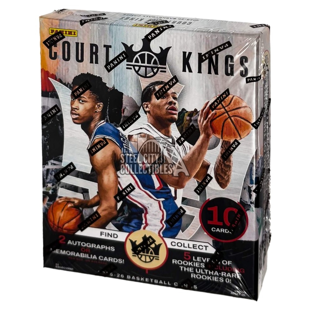 2025-26 Panini Court Kings Basketball Hobby Box | Steel City