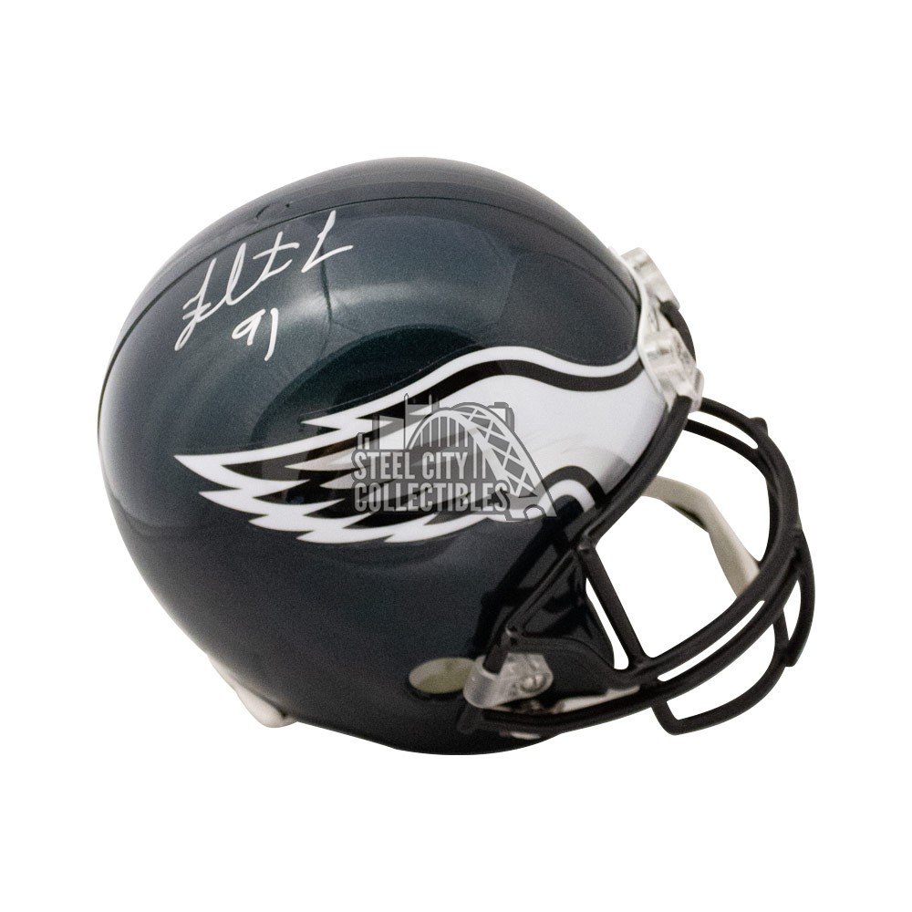 Fletcher Cox Autographed Philadelphia Eagles Replica FullSize Football