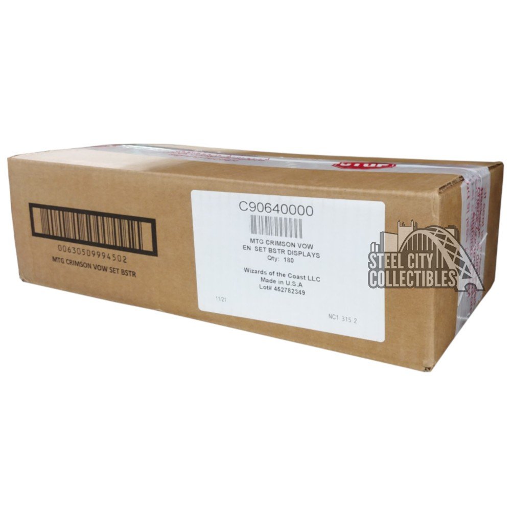 Magic the Gathering Innistrad Crimson Vow Set Booster 6-Box Case | Steel  City Collectibles