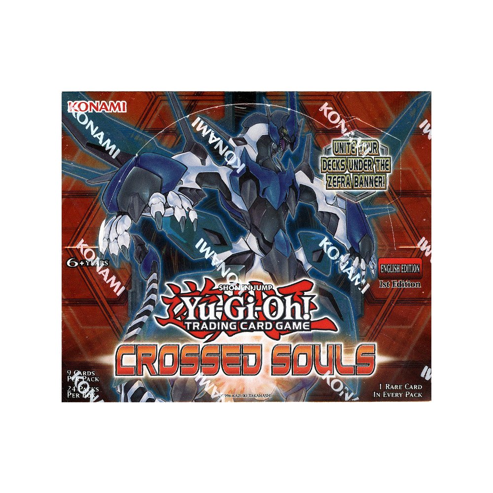 crossed souls booster box Amazon.com: Konami YuGiOh Crossed Souls Booster Box [Sealed] : Toys & Games main image 1
