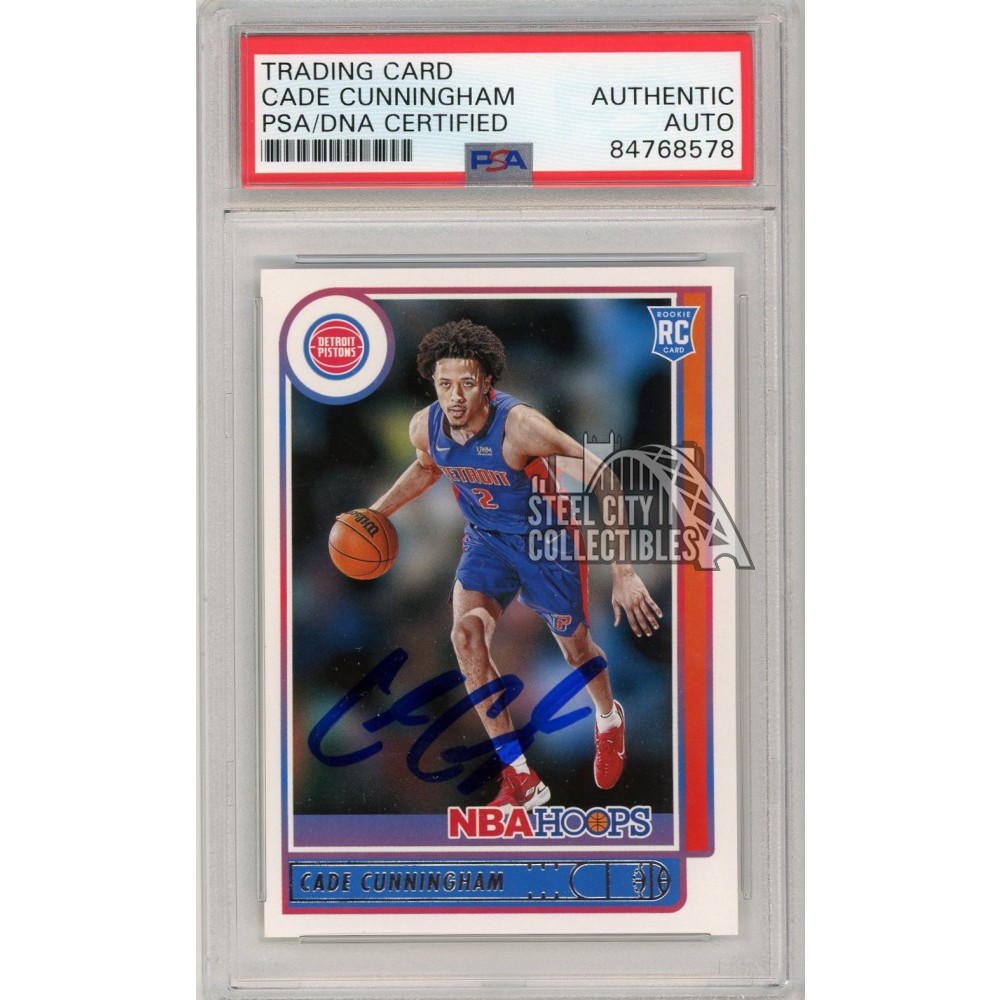 Cade Cunningham Detroit Pistons Autographed Swingman Jersey - The Hobby