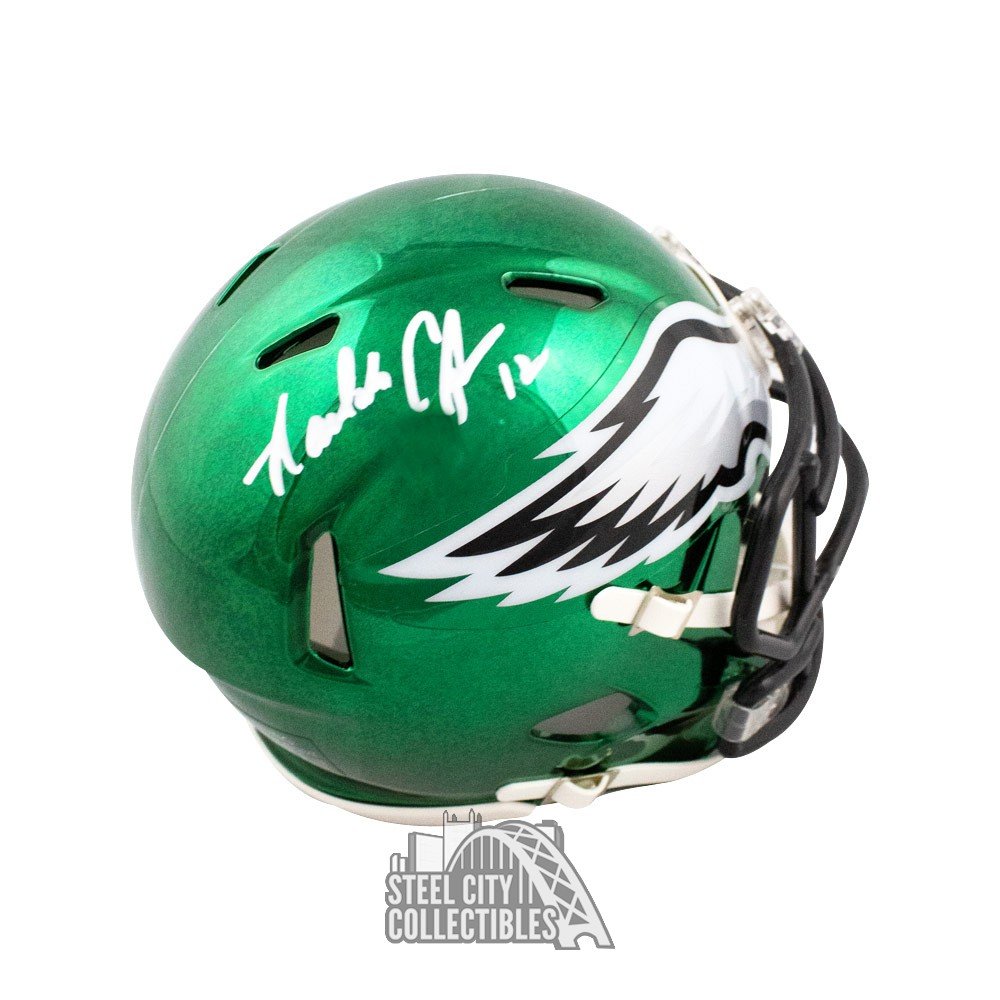 randall cunningham signed helmet