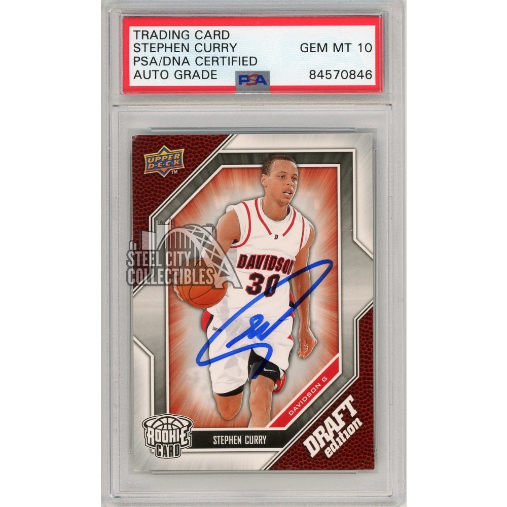 NBAカード　Stephen Curry Rookie PSA 10