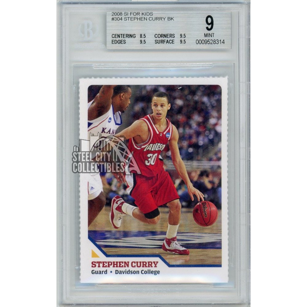 Stephen Curry 2008 Sports Illustrated SI For Kids Basketball Rookie