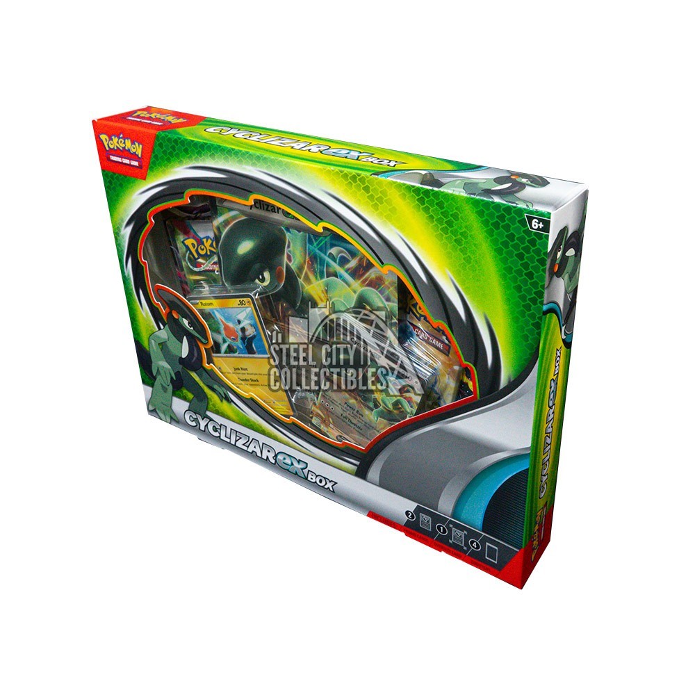 数量は多い  6-Box Collection EX Cyclizar Pokemon Case City Steel | Pokemon Card Game
