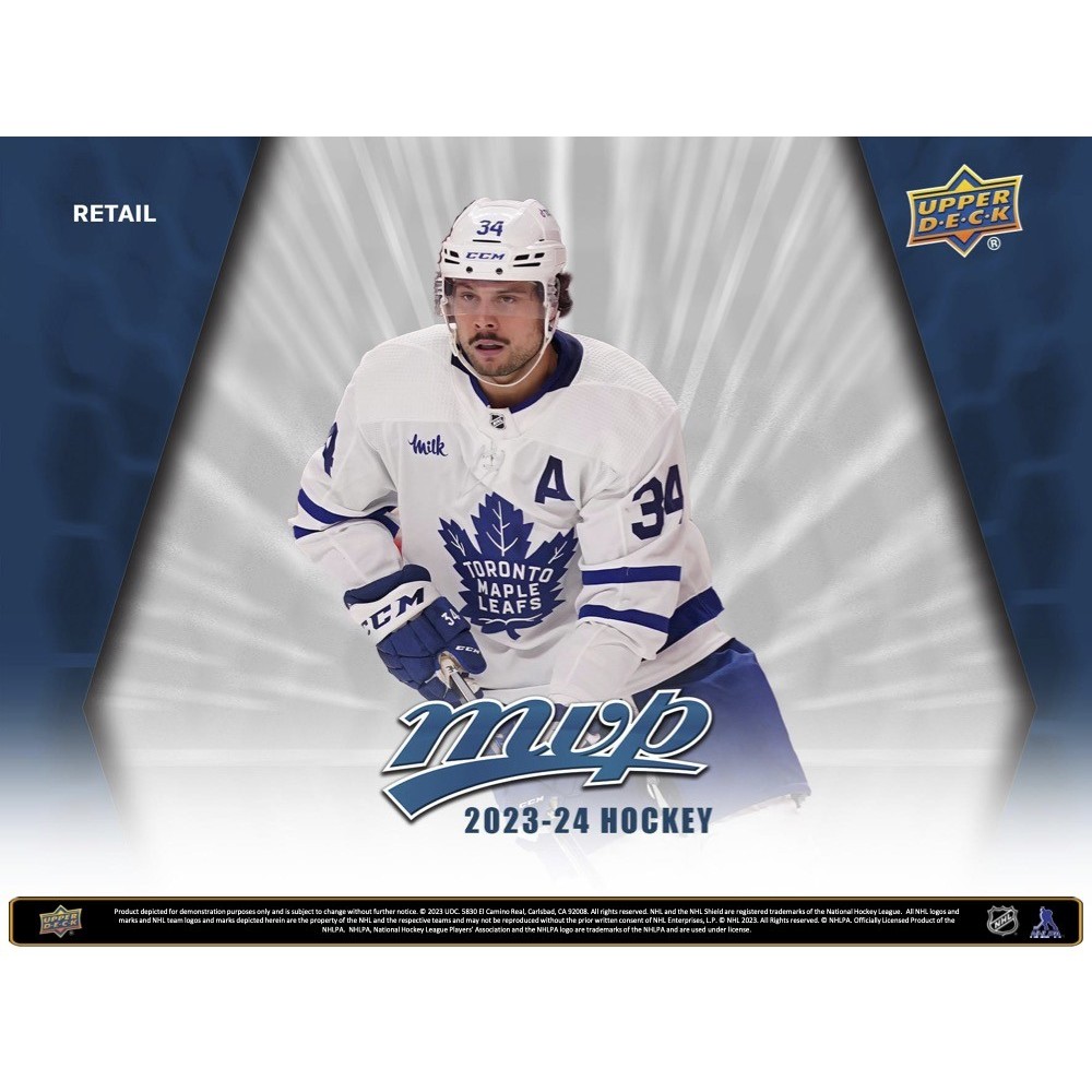 202324 Upper Deck MVP Hockey 36Pack Retail Box Steel City Collectibles