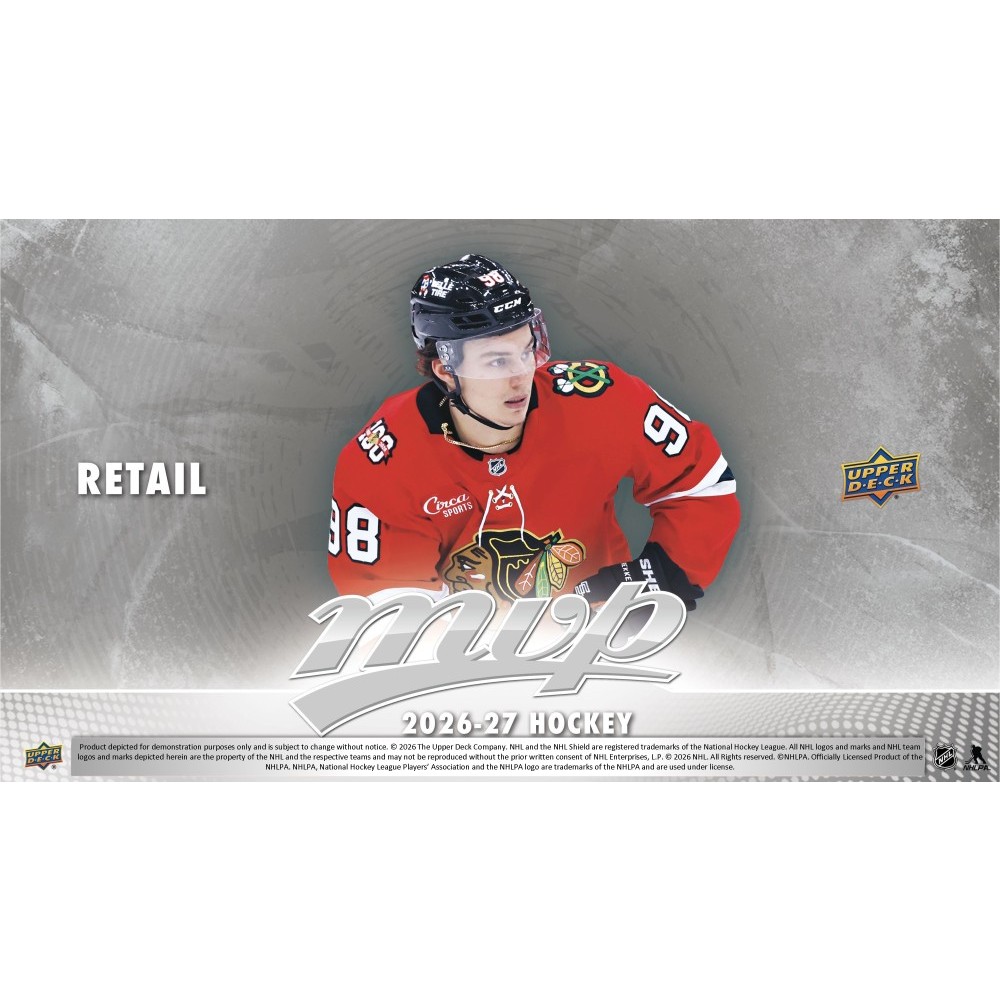 2026-27 Upper Deck MVP Hockey 36-Pack Retail Box | Steel City