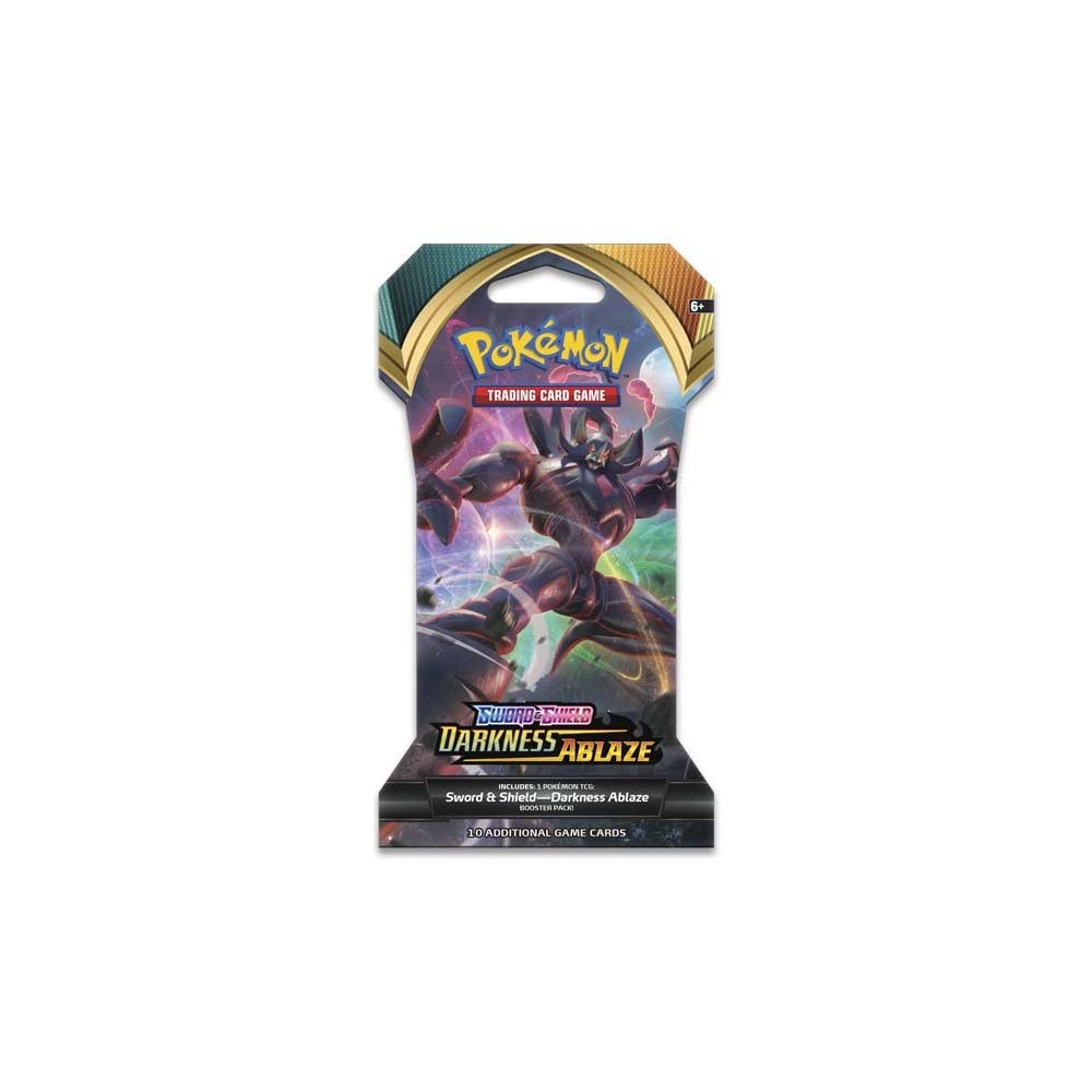 Pokemon Sword Shield Darkness Ablaze Sleeved Booster Pack