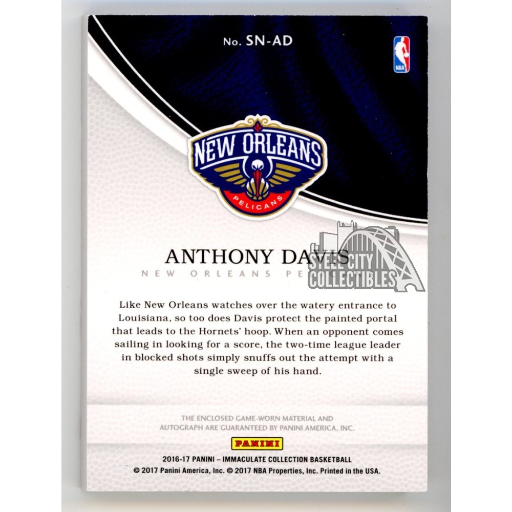 ANTHONY DAVIS 25シリ サイン カード ONE AND ONE ANTHONY DAVIS 25シリ サイン カード ONE AND ONE ANTHONY DAVIS