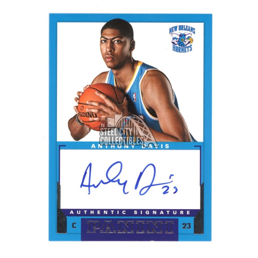 Anthony Davis 2012-13 Panini Autograph Rookie Card #7 | Steel City