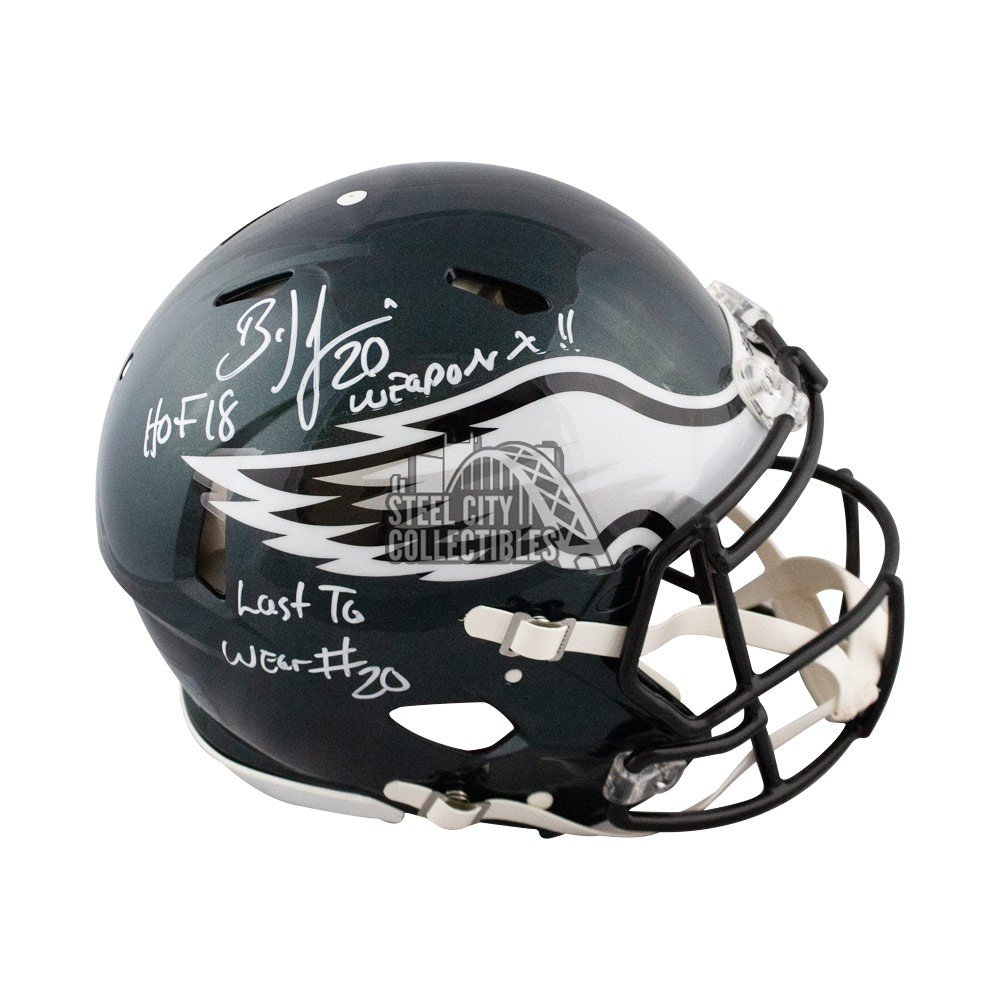 Brian dawkins autographed helmet Clearance