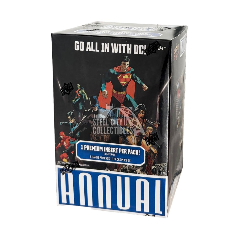 2024-25 Upper Deck DC Annual Blaster Box | Steel City Collectibles