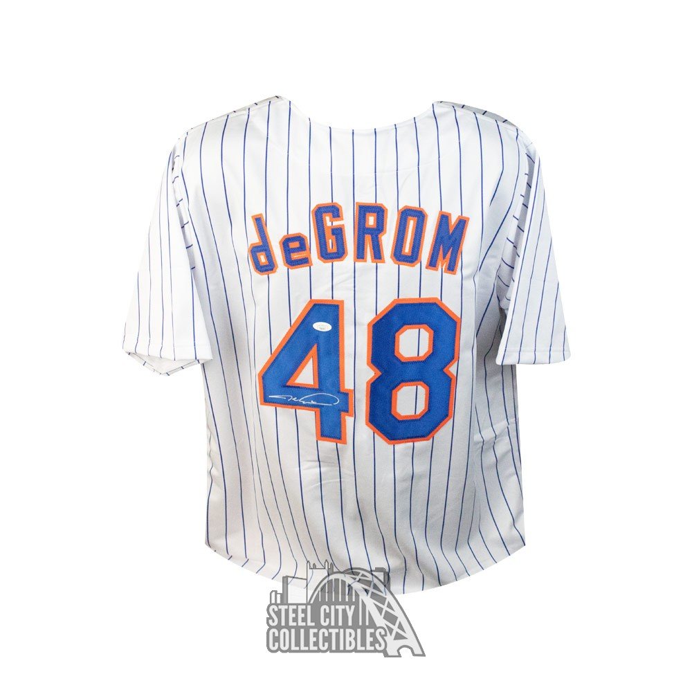 degrom autographed jersey