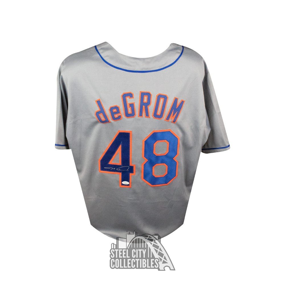 Jacob deGrom Autographed New York Mets Nike Baseball Jersey