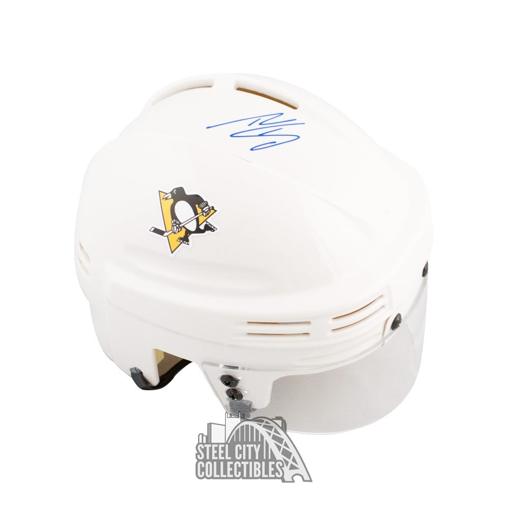 Casey DeSmith Autographed Pittsburgh Penguins White Mini Hockey Helmet