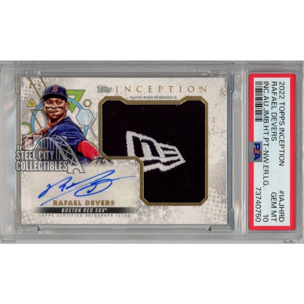 topps dynasty Rafael devers auto 直筆サイン 99枚限定 Rafael Devers RC デバース 直筆サイン ルーキーカード