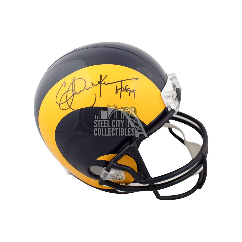 eric dickerson autographed helmet