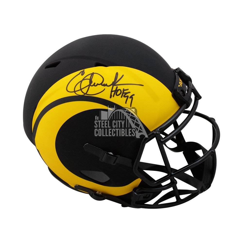 eric dickerson autographed helmet