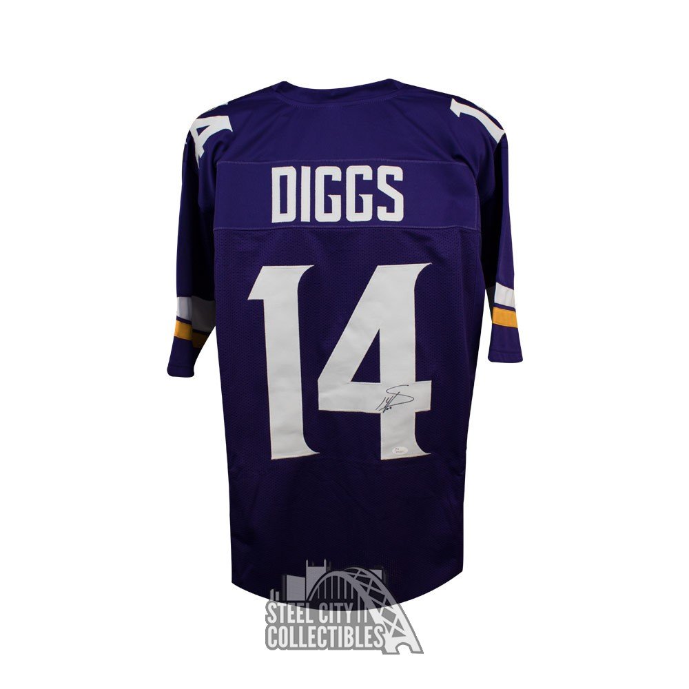 signed vikings jersey