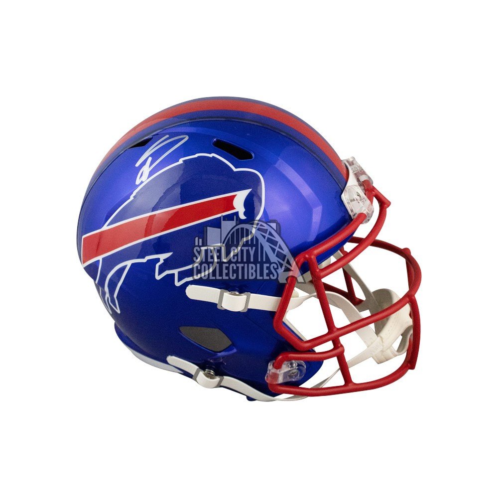 Stefon Diggs Signed Buffalo Bills Speed Flash NFL Mini Helmet