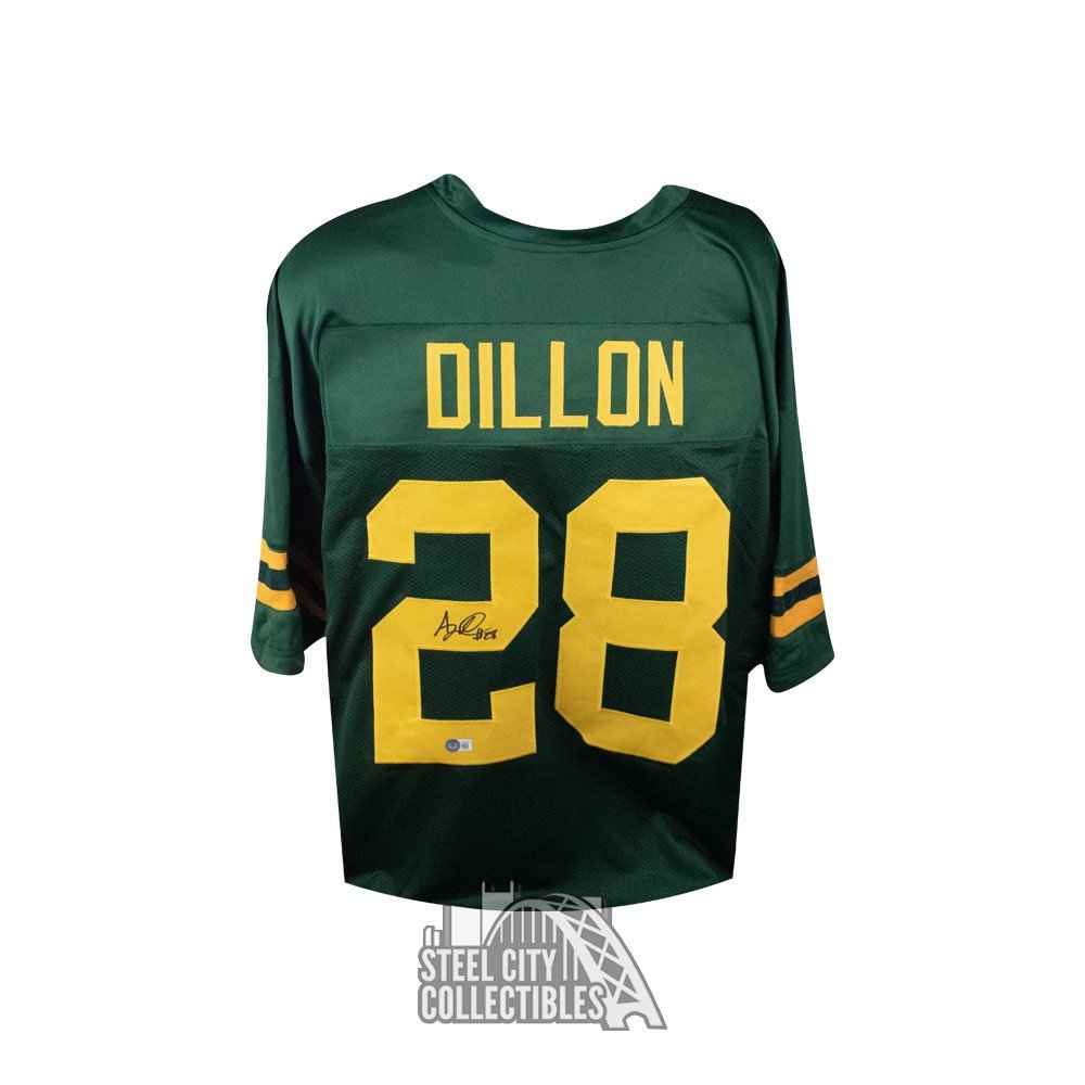 aj dillon signed jersey