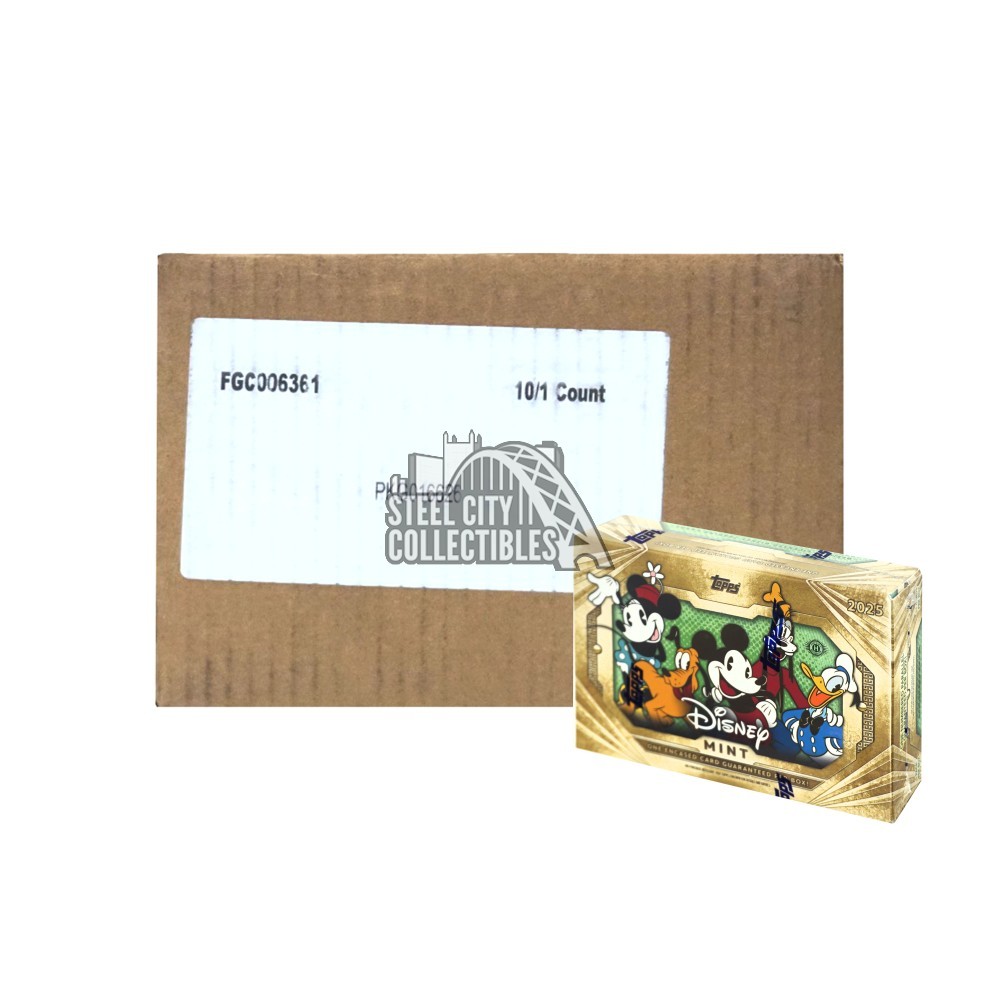 2025 Topps Disney Mint Hobby 10-Box Case | Steel City Collectibles