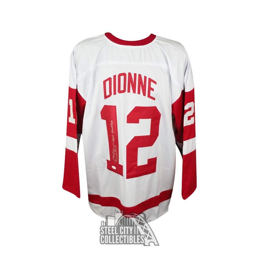 custom red wings jersey