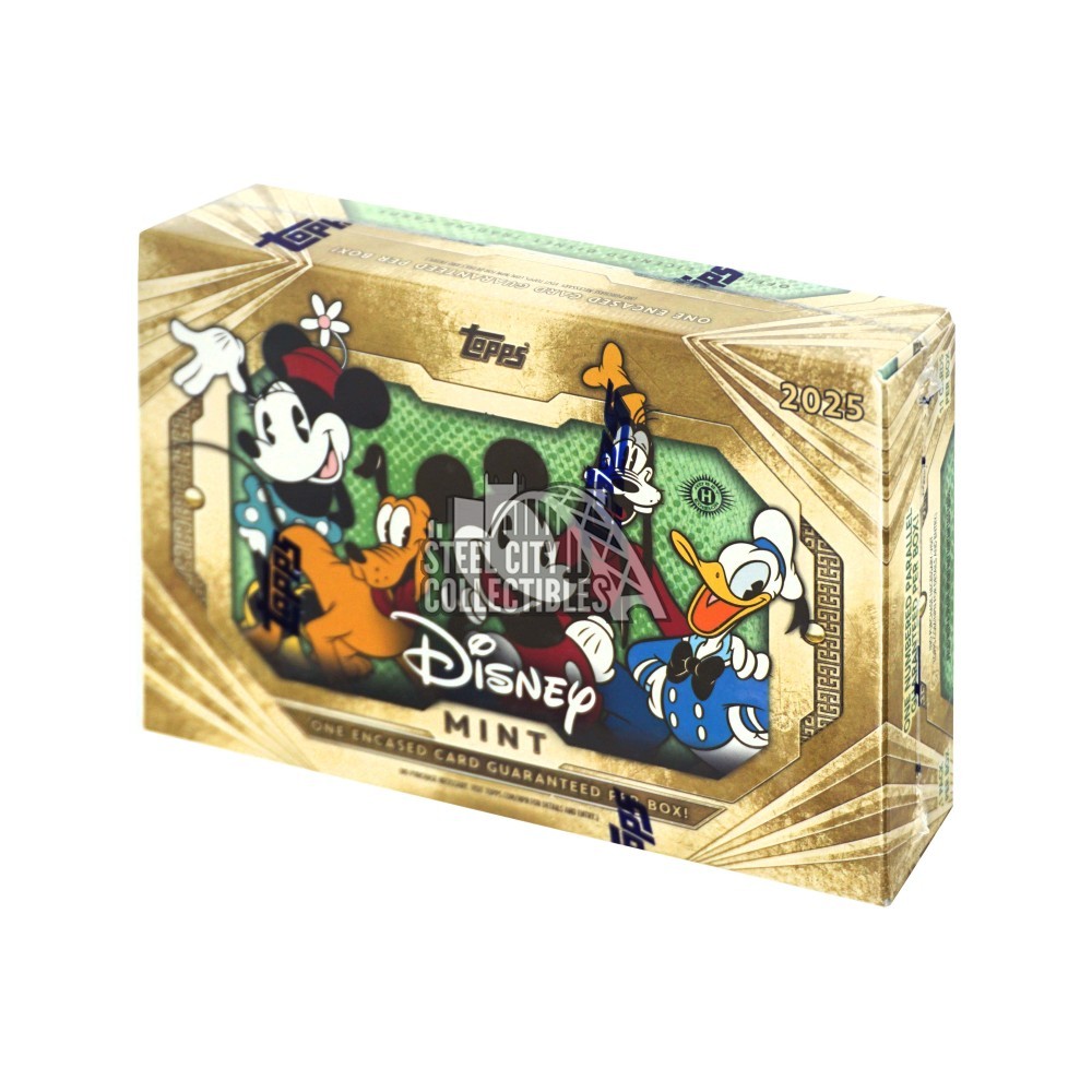 新品2025 Topps Disney Mint Hobby Box ディズニー 2025 Topps Disney Mint Hobby Box | Steel City Collectibles