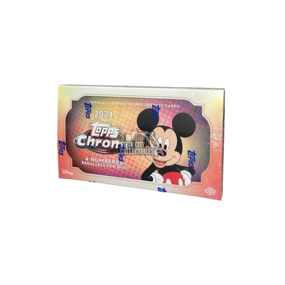 未開封 シュリンク付)Topps Chrome Disney Mega Box 未開封