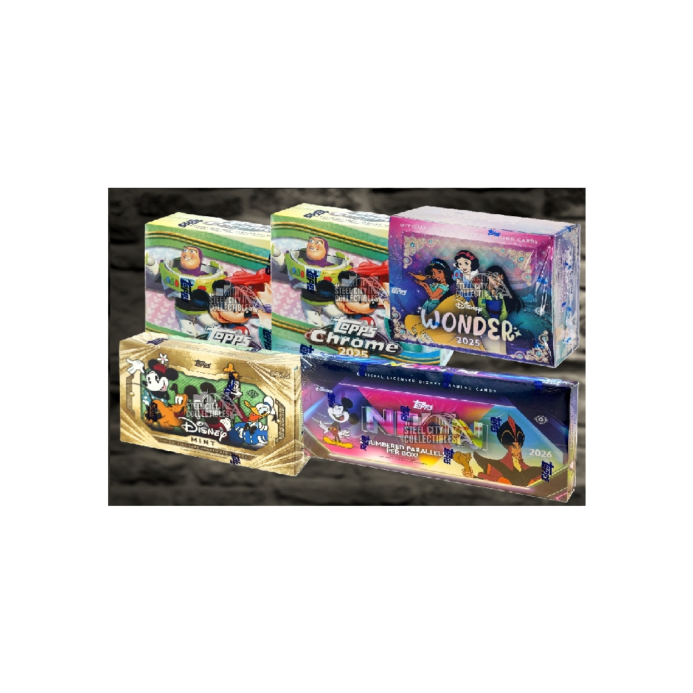 5-Box Disney Mixer -- Random 7-Pack + Random Card Group Break #1