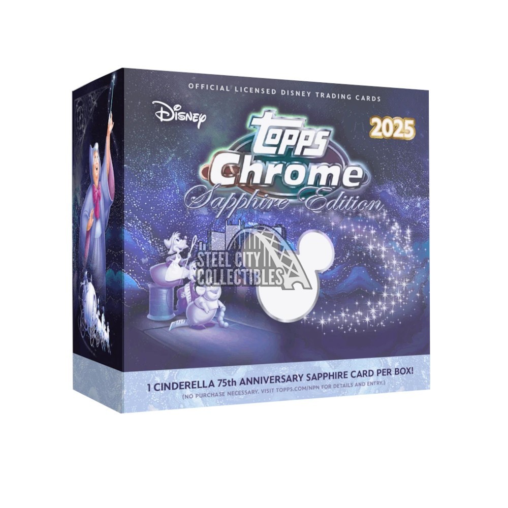 2025 Topps Disney Chrome Sapphire Edition Box | Steel City