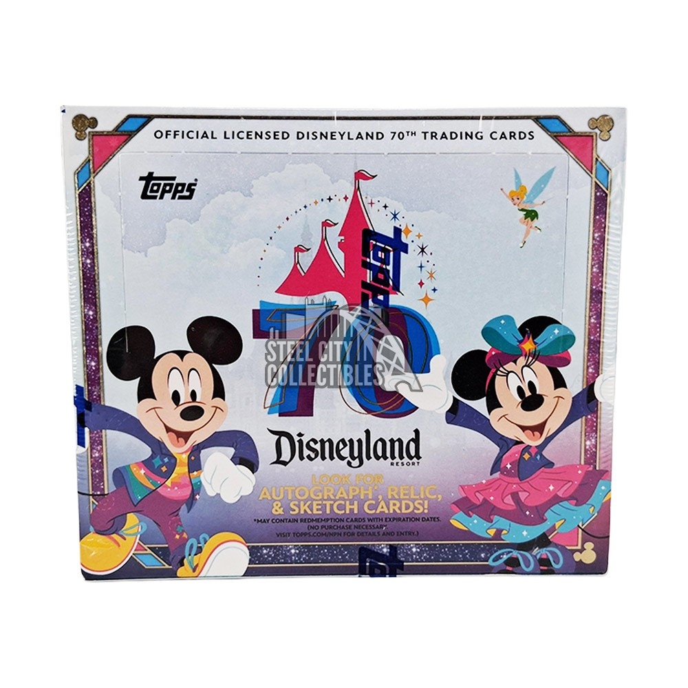 2025 Topps Disneyland 70th Anniversary Park Exclusive Box (Purple