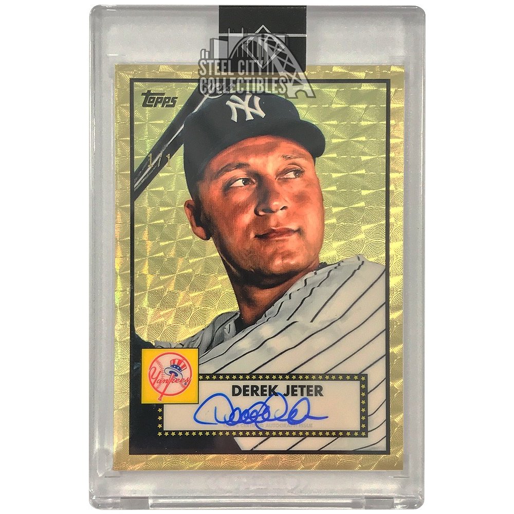 Derek Jeter 2018 Topps Transcendent 1952 Autographed SuperFractor 