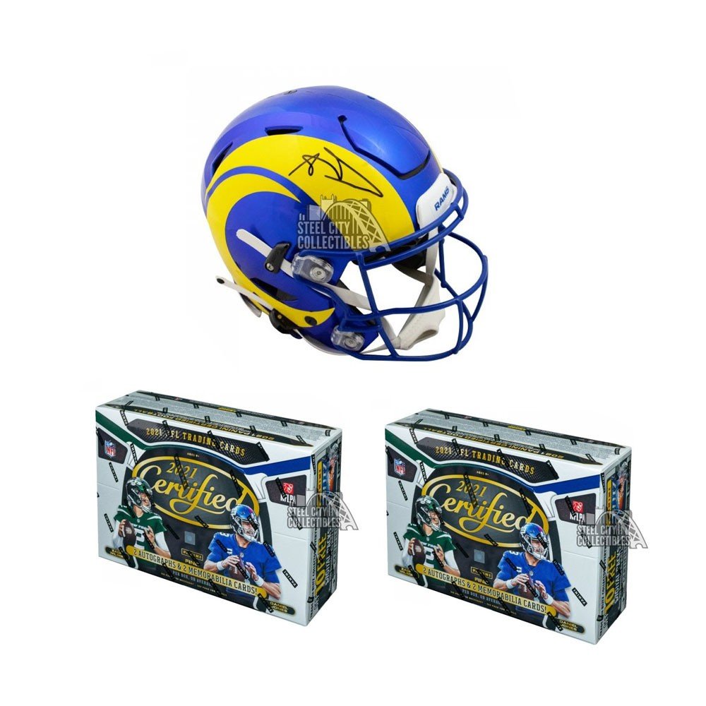 rams helmet 2021