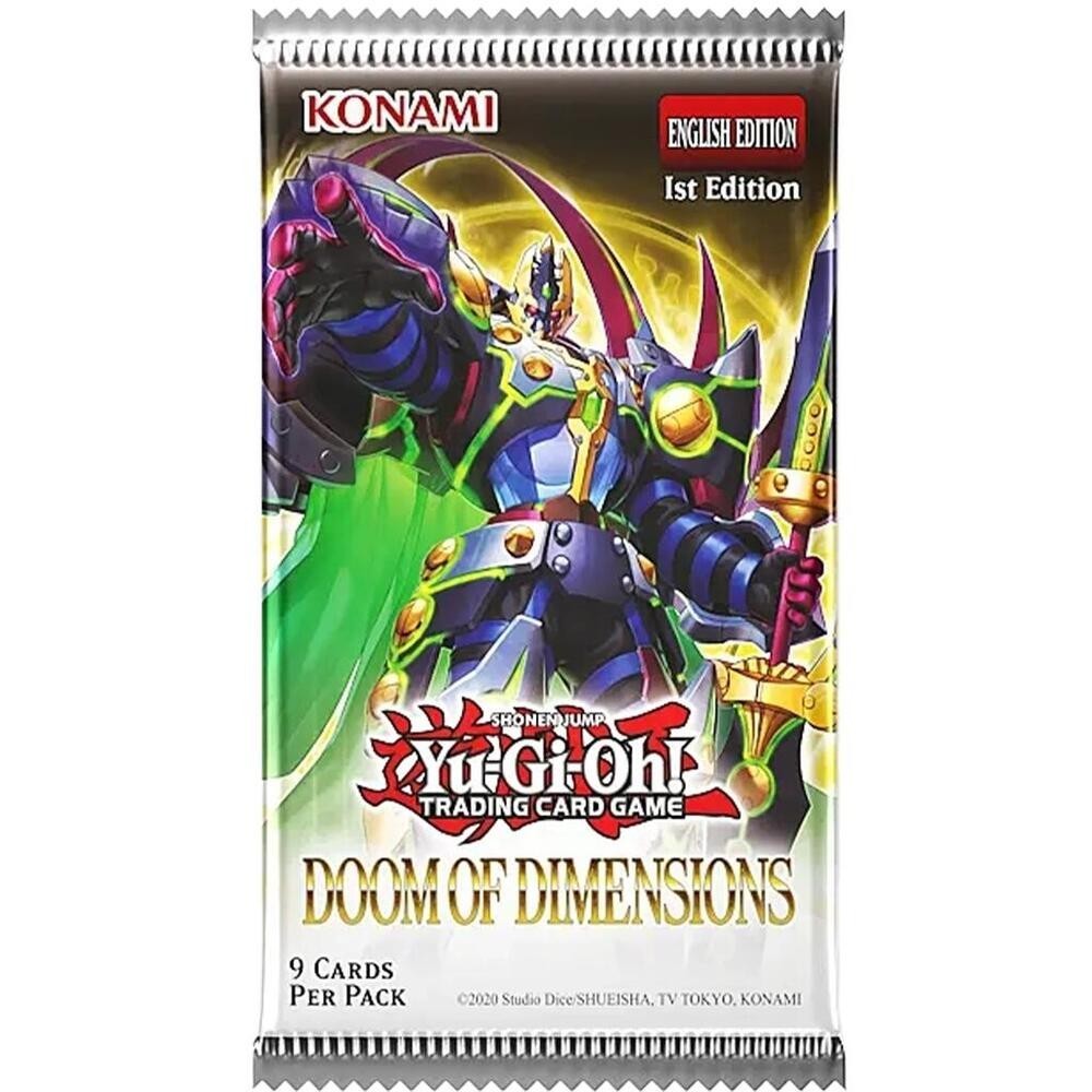 Yu-Gi-Oh! Doom of Dimensions Booster Pack | Steel City Collectibles