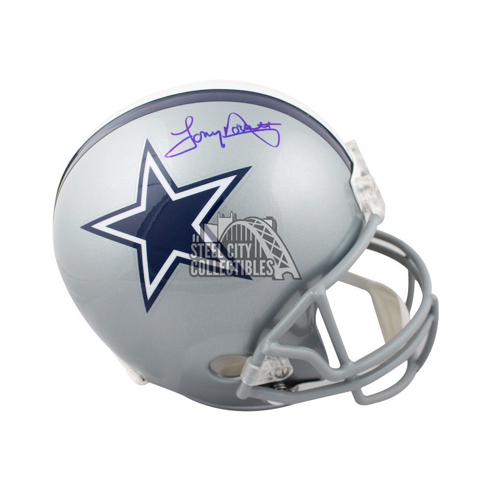 tony dorsett autographed helmet